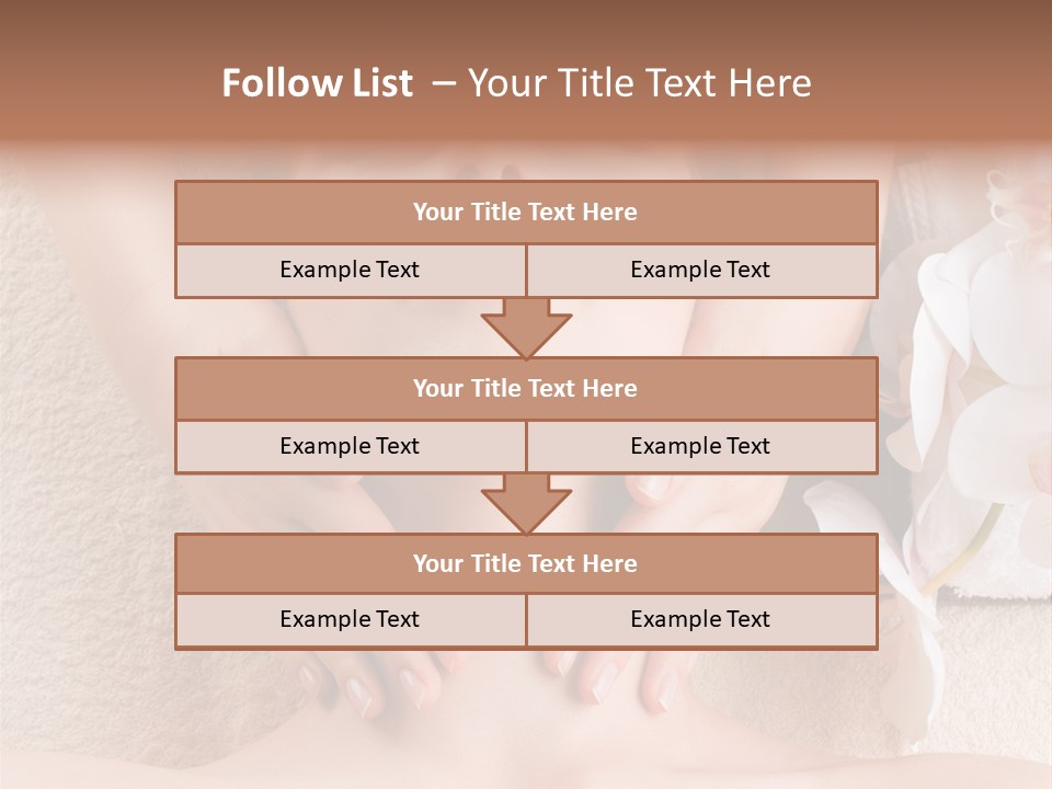 Fresh Apply Female PowerPoint Template