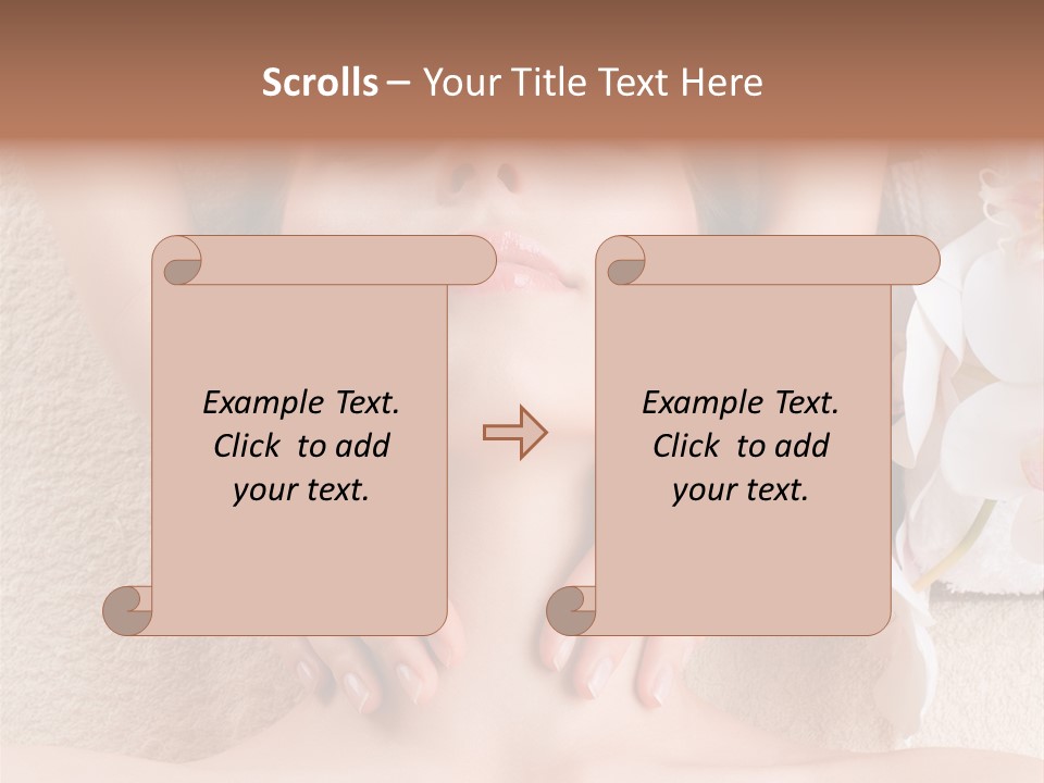 Fresh Apply Female PowerPoint Template
