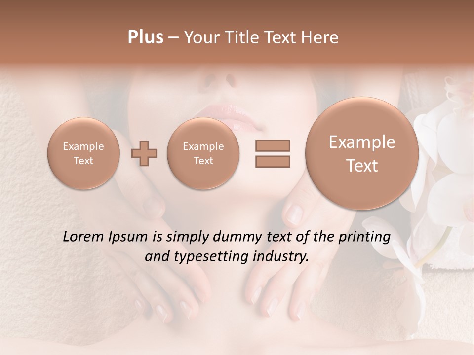 Fresh Apply Female PowerPoint Template