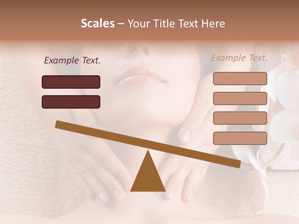 Fresh Apply Female PowerPoint Template