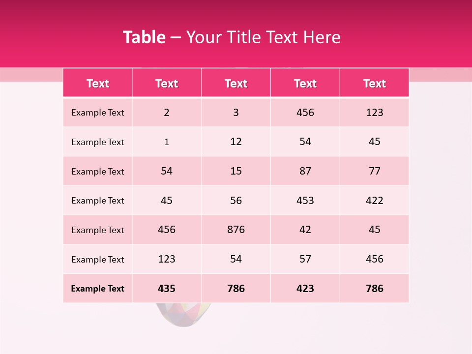 Agility Action Girl PowerPoint Template