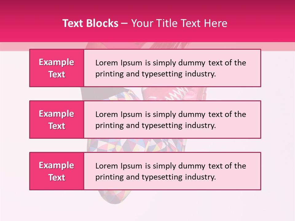 Agility Action Girl PowerPoint Template