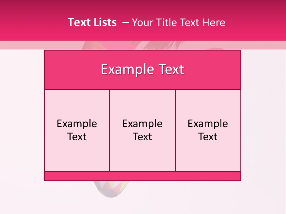 Agility Action Girl PowerPoint Template