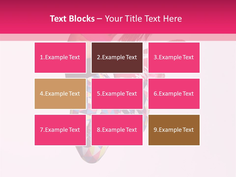 Agility Action Girl PowerPoint Template