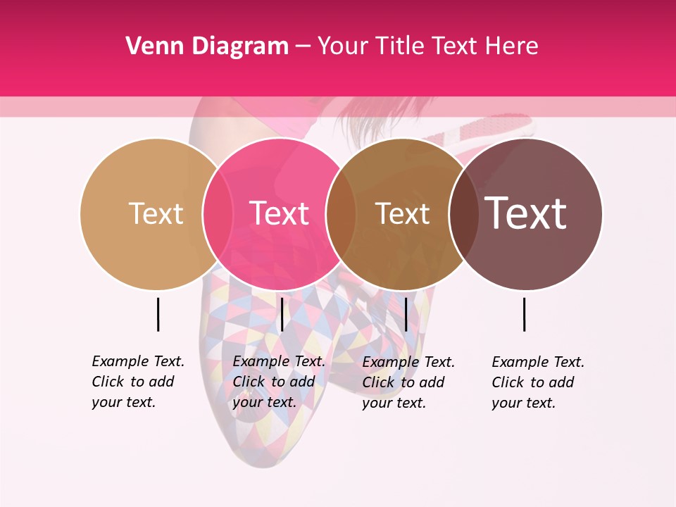 Agility Action Girl PowerPoint Template