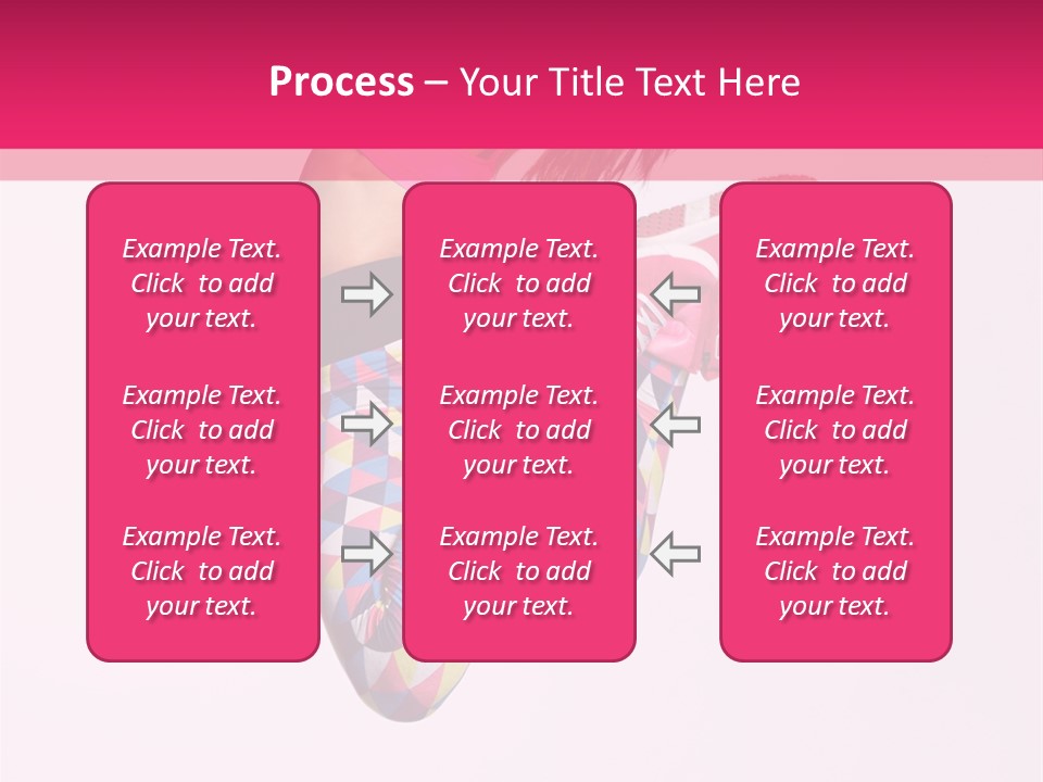 Agility Action Girl PowerPoint Template