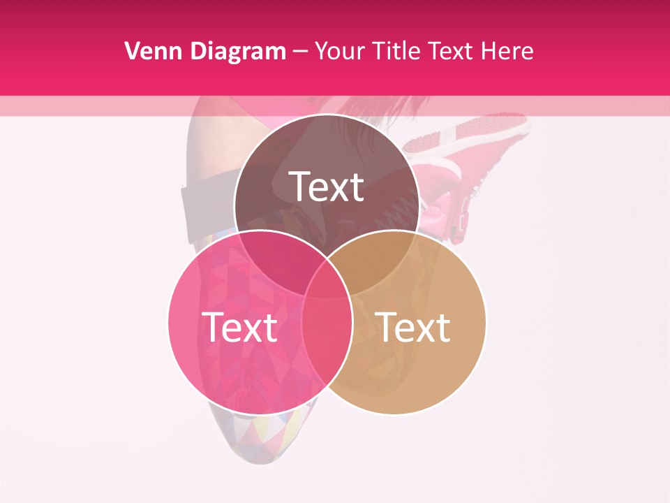 Agility Action Girl PowerPoint Template