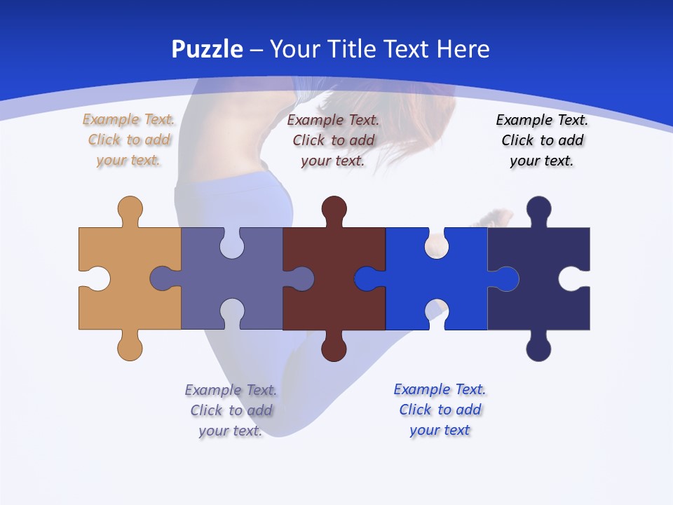 Woman Exercise Grace PowerPoint Template