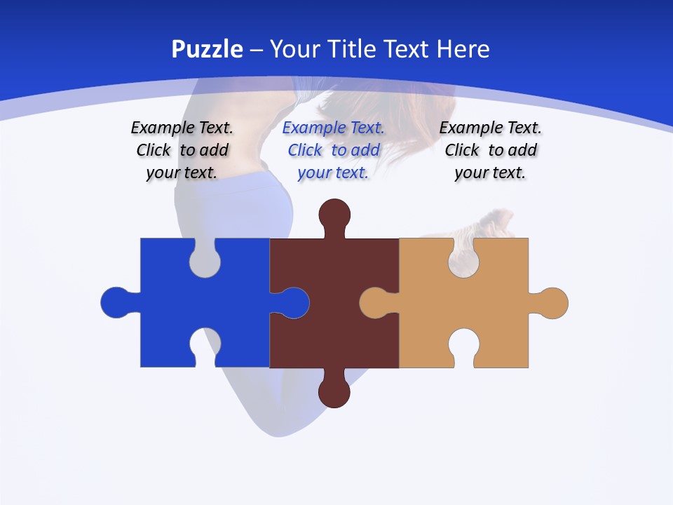 Woman Exercise Grace PowerPoint Template