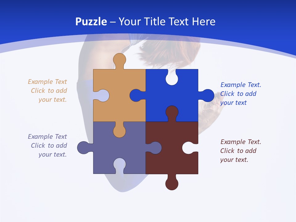 Woman Exercise Grace PowerPoint Template