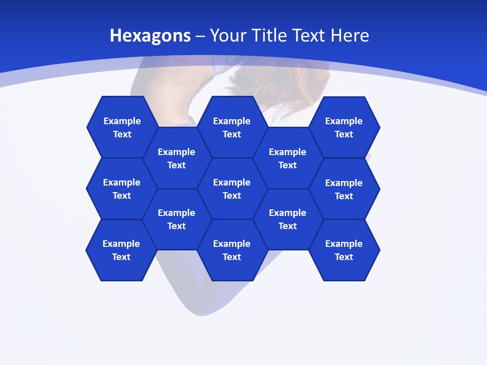 Woman Exercise Grace PowerPoint Template