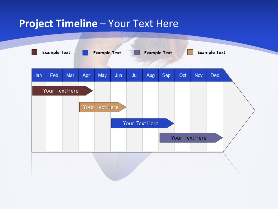 Woman Exercise Grace PowerPoint Template
