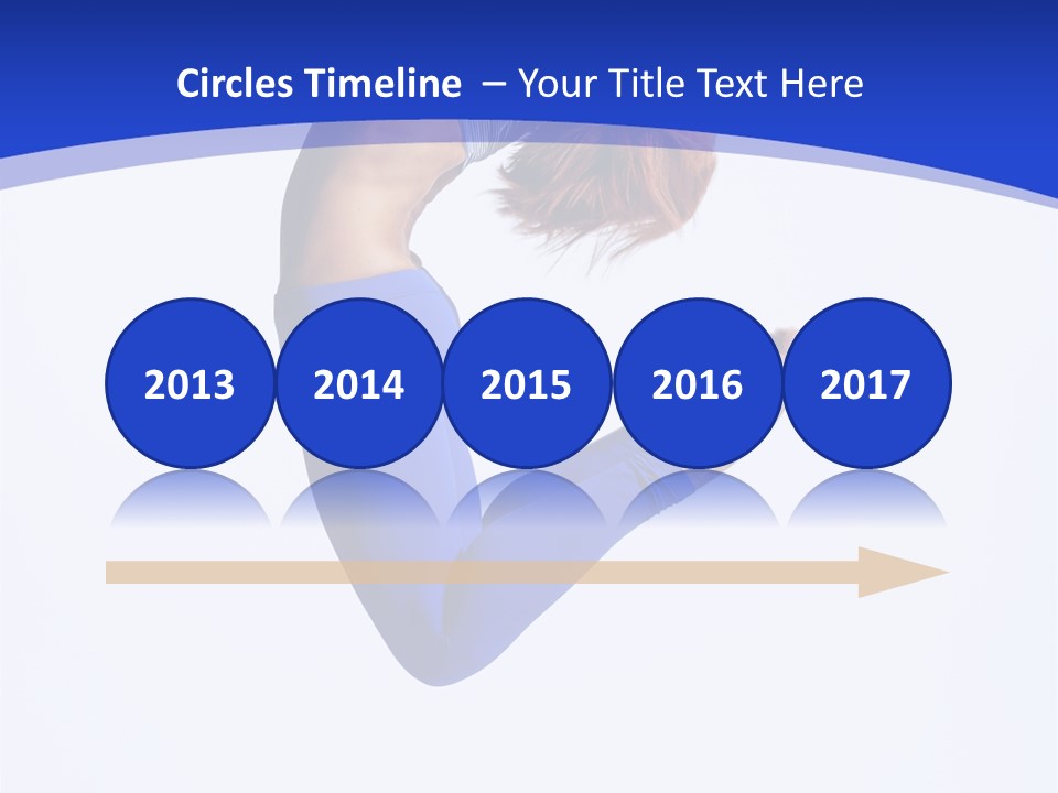 Woman Exercise Grace PowerPoint Template