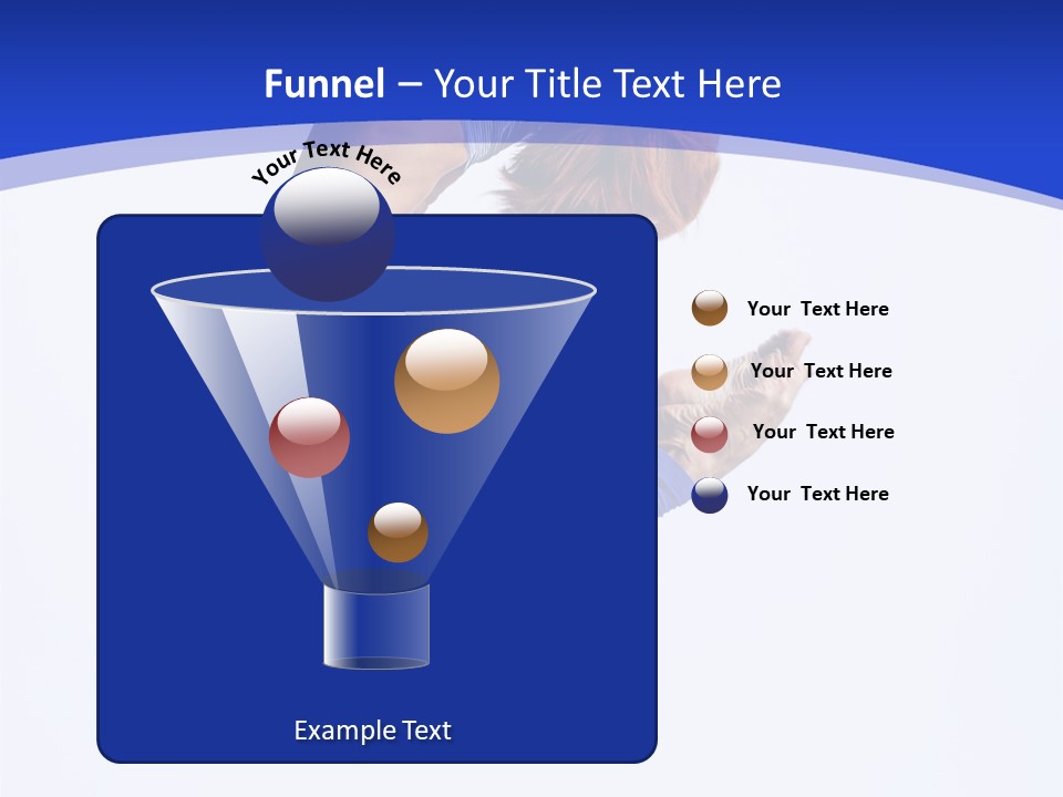 Woman Exercise Grace PowerPoint Template