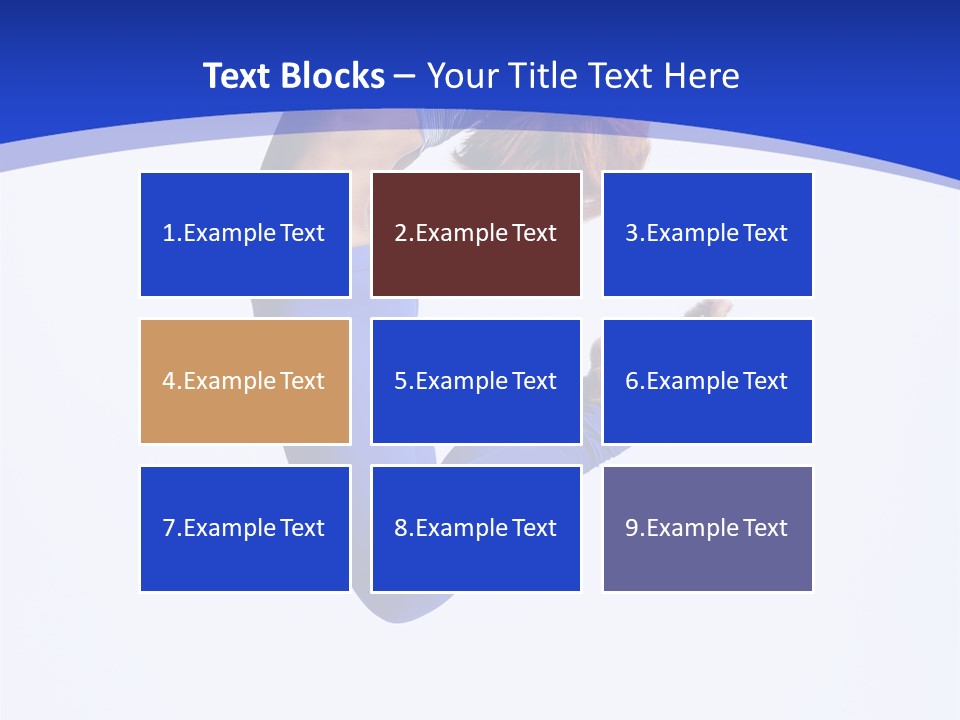 Woman Exercise Grace PowerPoint Template