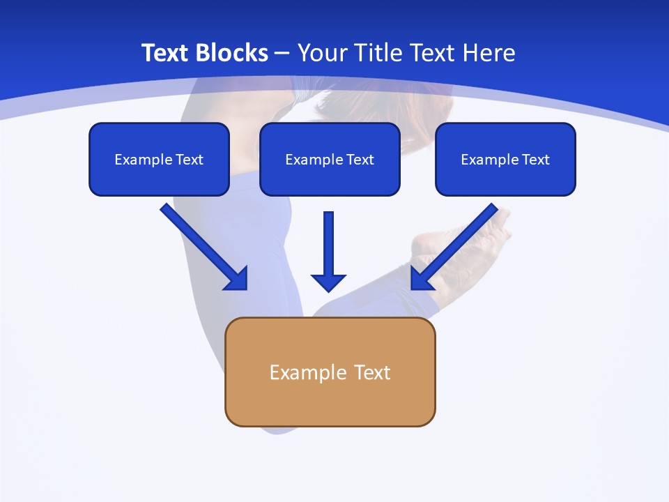 Woman Exercise Grace PowerPoint Template