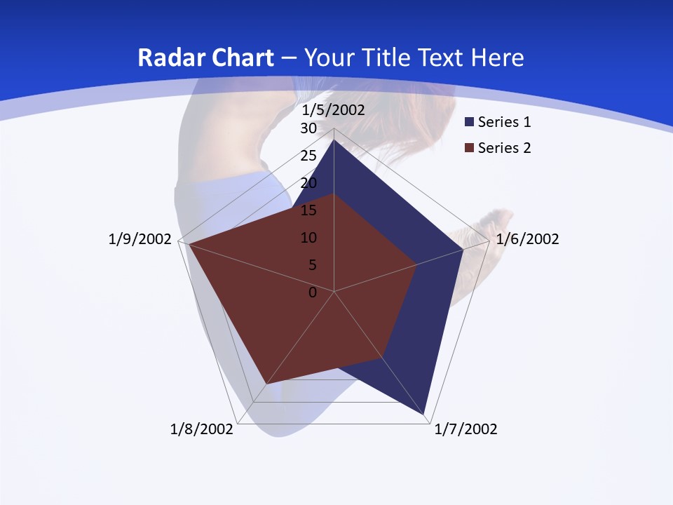 Woman Exercise Grace PowerPoint Template