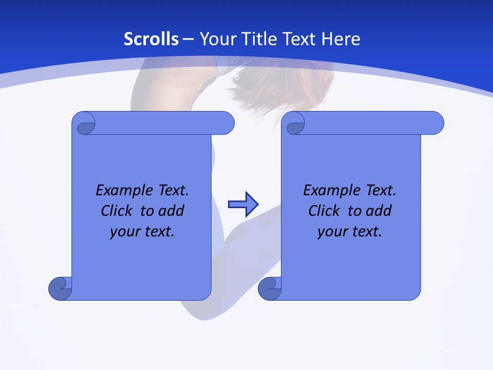 Woman Exercise Grace PowerPoint Template