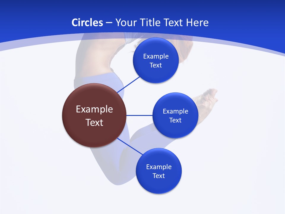 Woman Exercise Grace PowerPoint Template