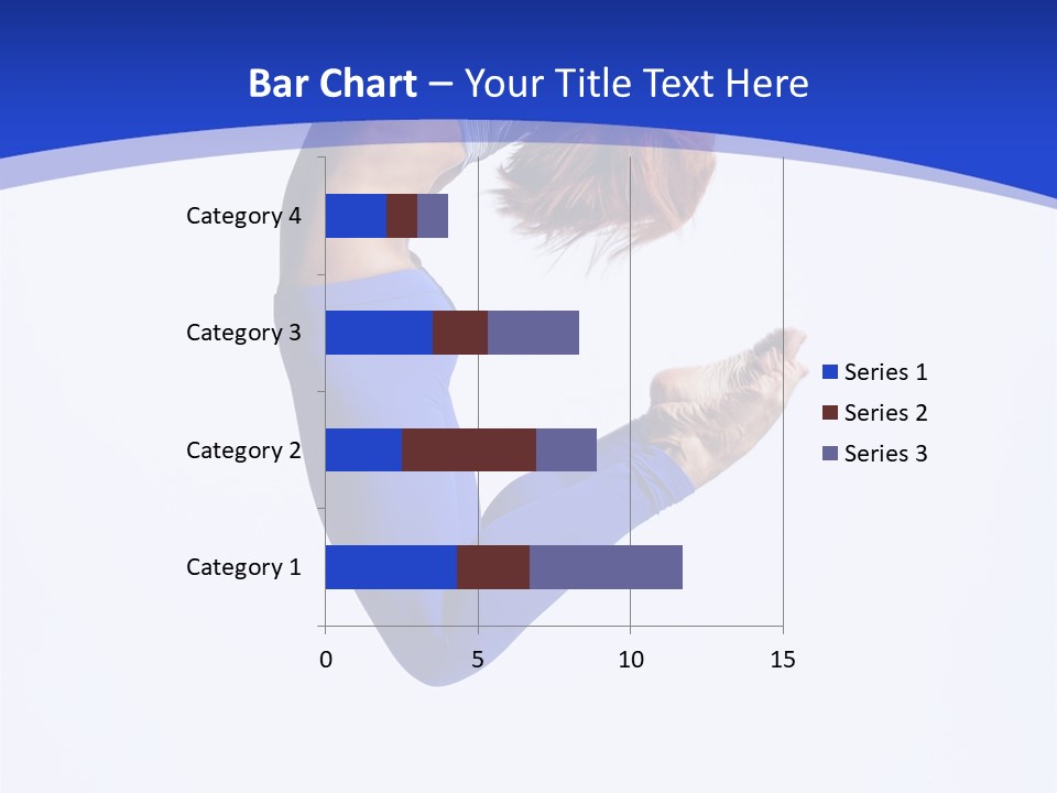 Woman Exercise Grace PowerPoint Template