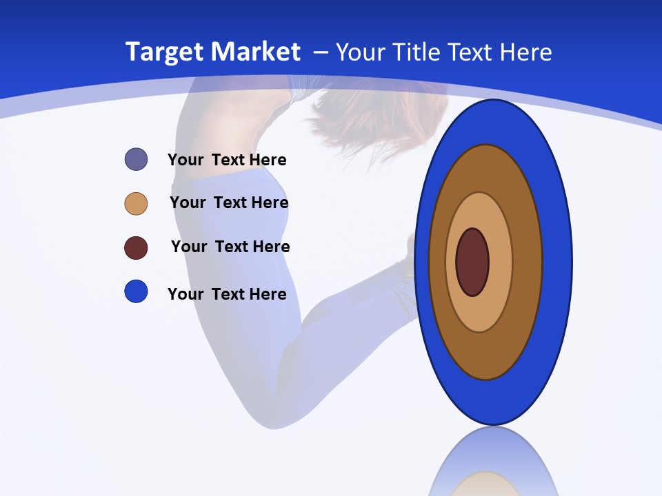 Woman Exercise Grace PowerPoint Template