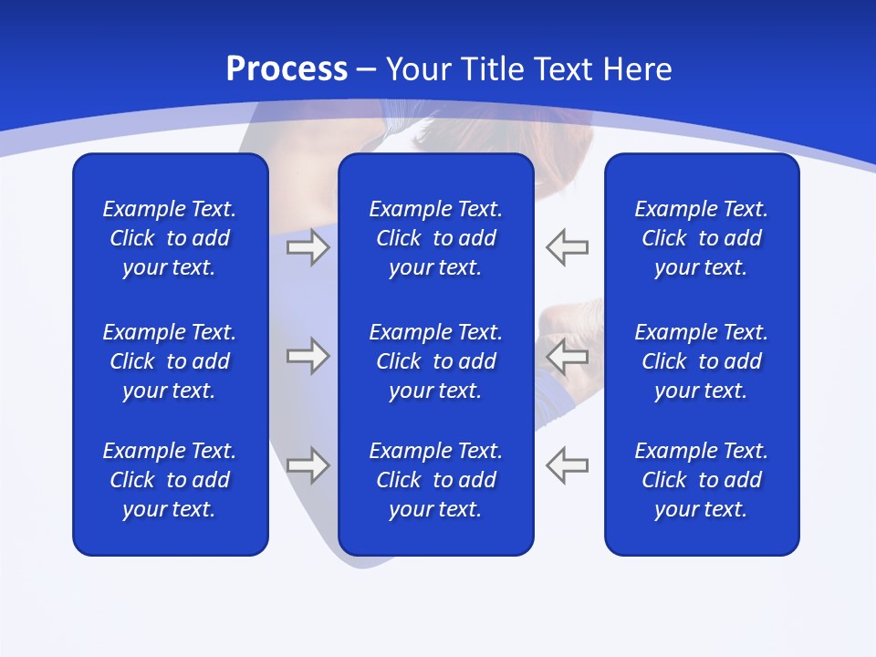 Woman Exercise Grace PowerPoint Template