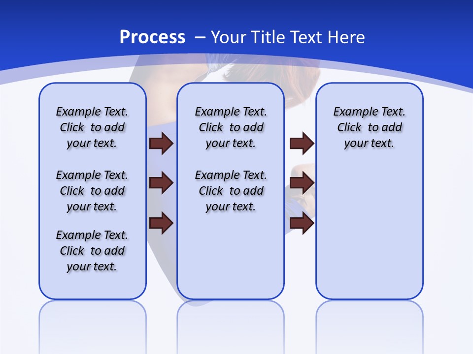 Woman Exercise Grace PowerPoint Template