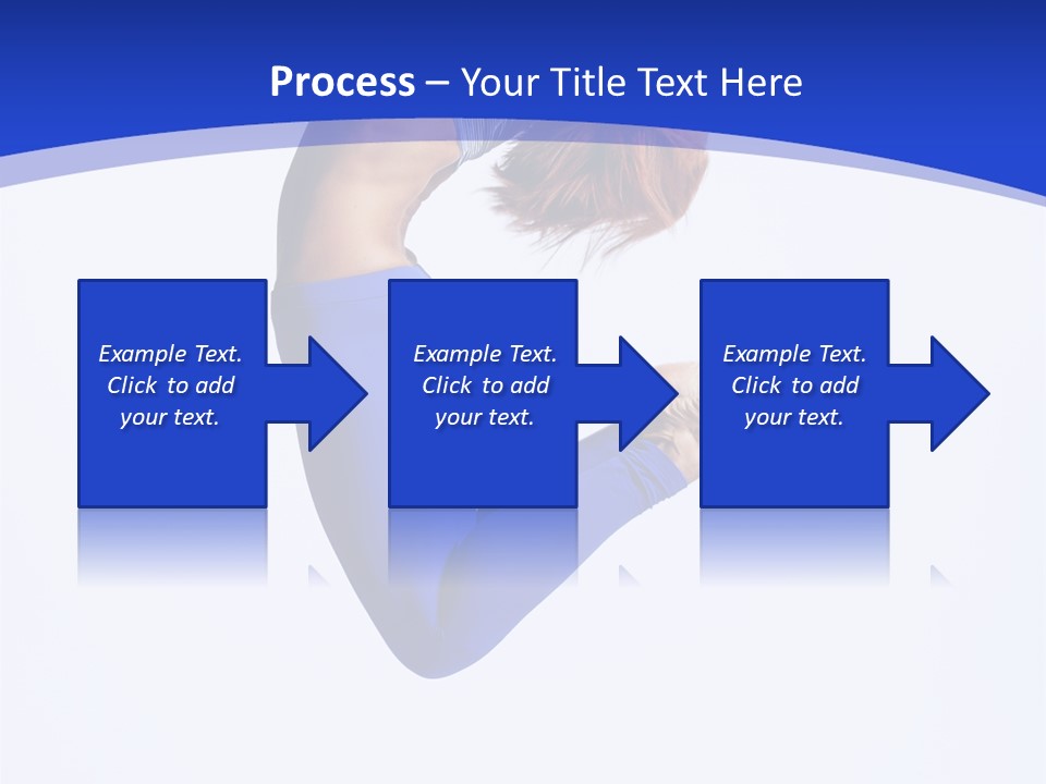 Woman Exercise Grace PowerPoint Template