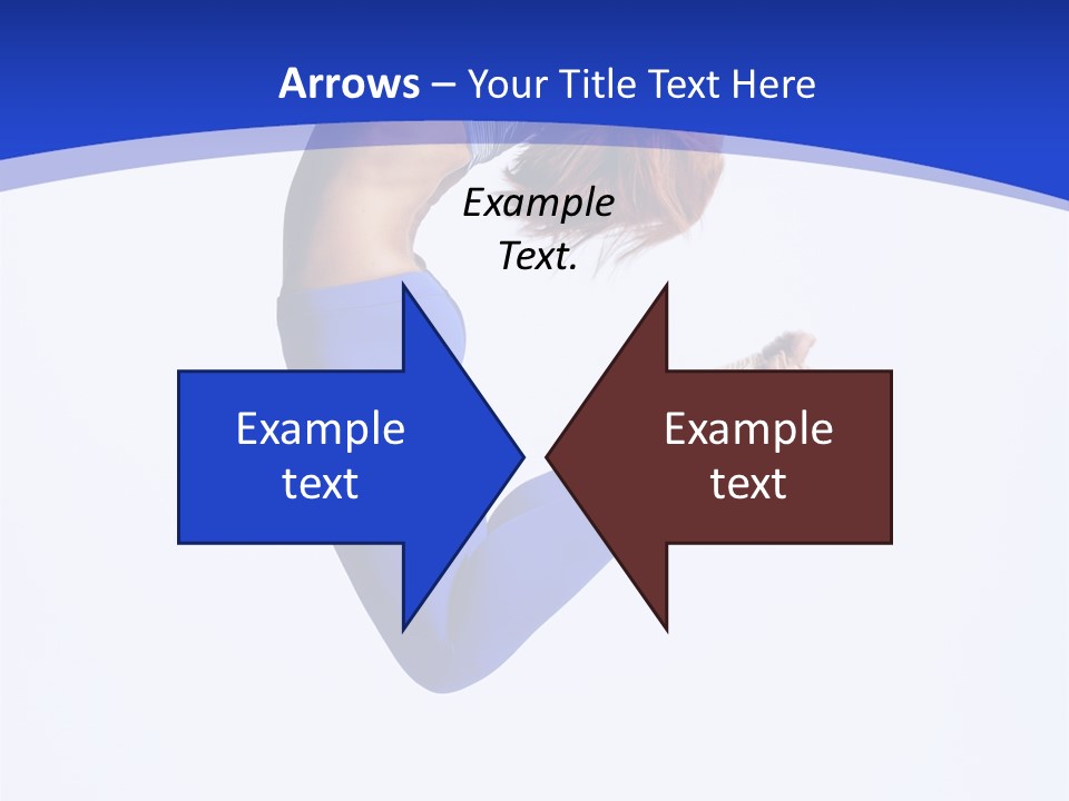 Woman Exercise Grace PowerPoint Template