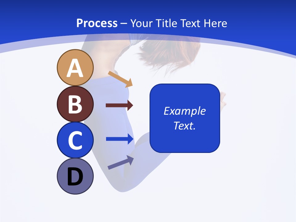 Woman Exercise Grace PowerPoint Template