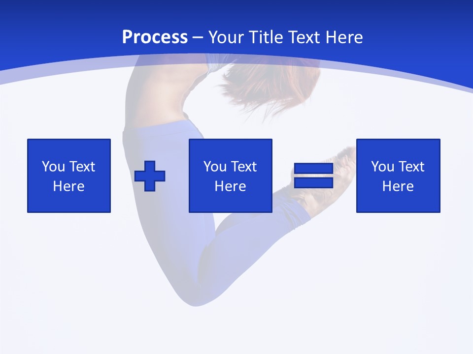 Woman Exercise Grace PowerPoint Template