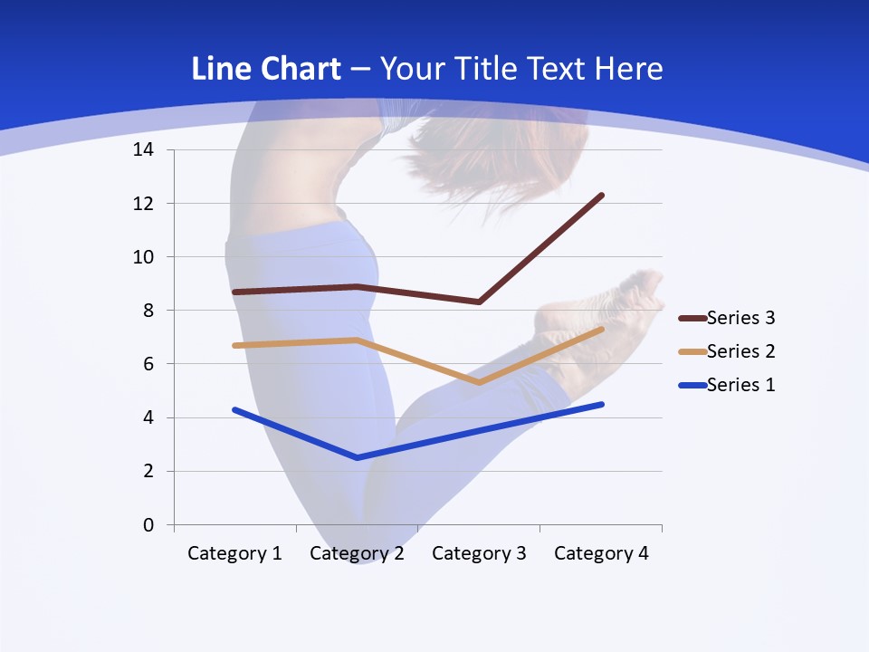 Woman Exercise Grace PowerPoint Template