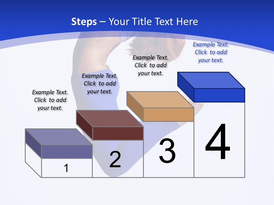 Woman Exercise Grace PowerPoint Template