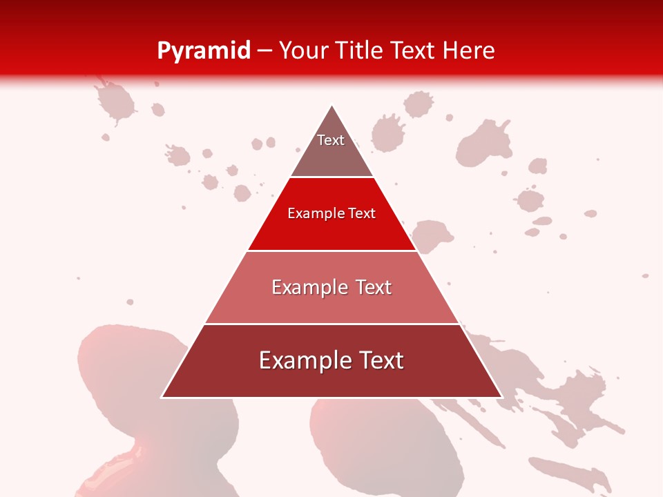 Drip White Grunge PowerPoint Template