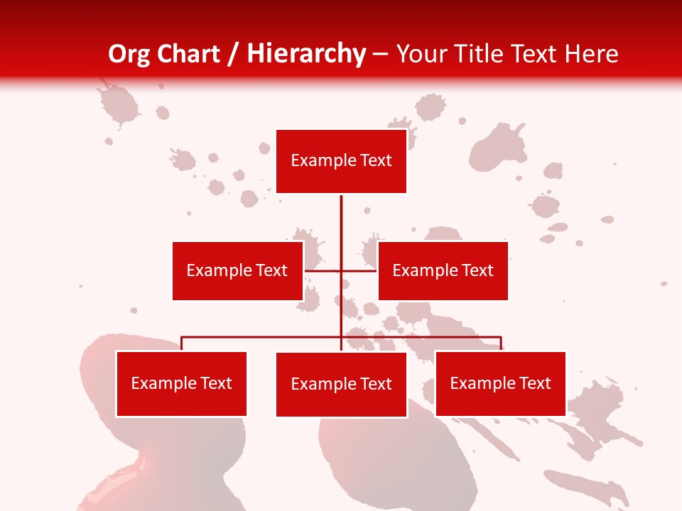 Drip White Grunge PowerPoint Template