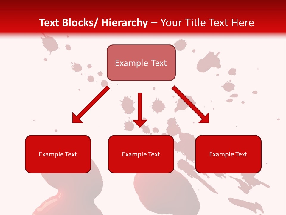 Drip White Grunge PowerPoint Template
