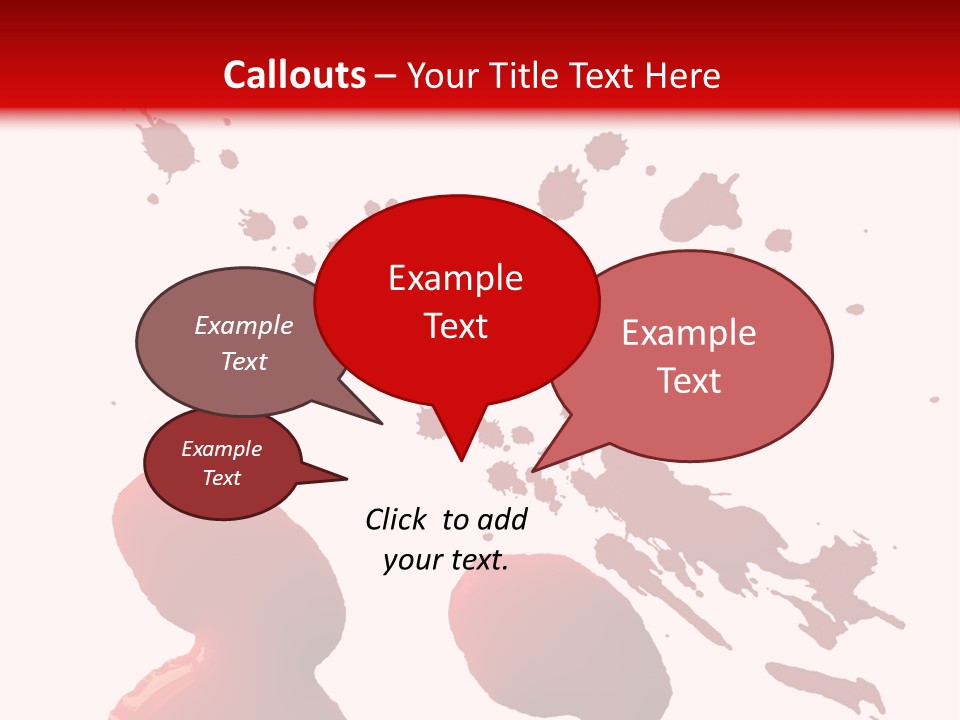 Drip White Grunge PowerPoint Template