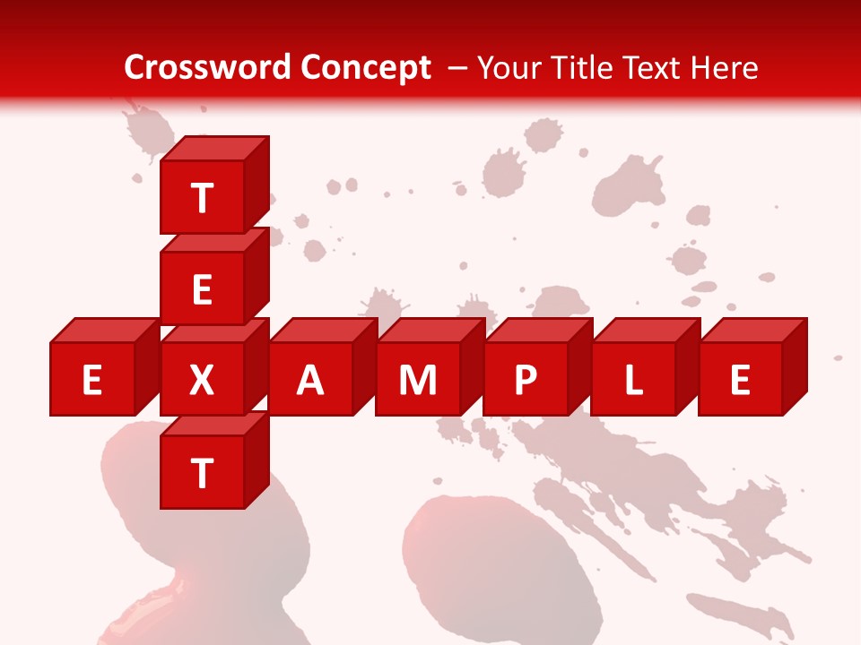 Drip White Grunge PowerPoint Template