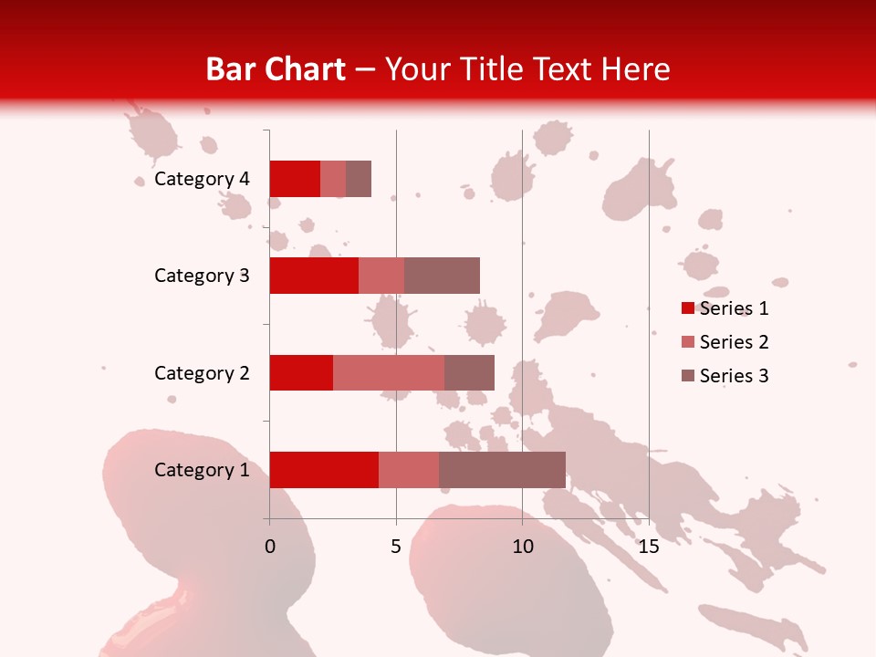 Drip White Grunge PowerPoint Template