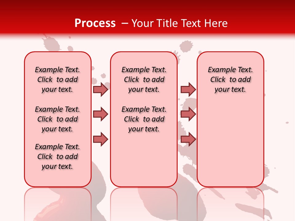 Drip White Grunge PowerPoint Template