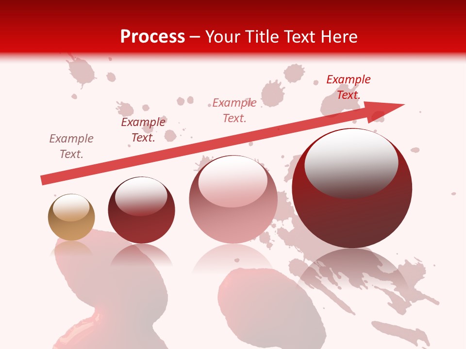 Drip White Grunge PowerPoint Template