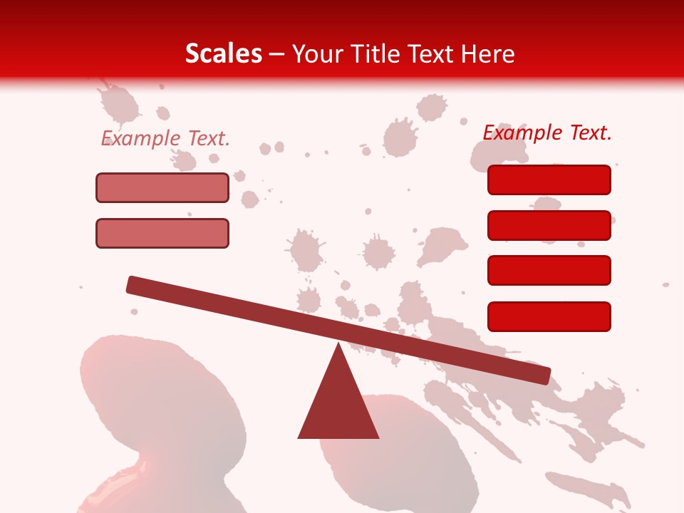 Drip White Grunge PowerPoint Template