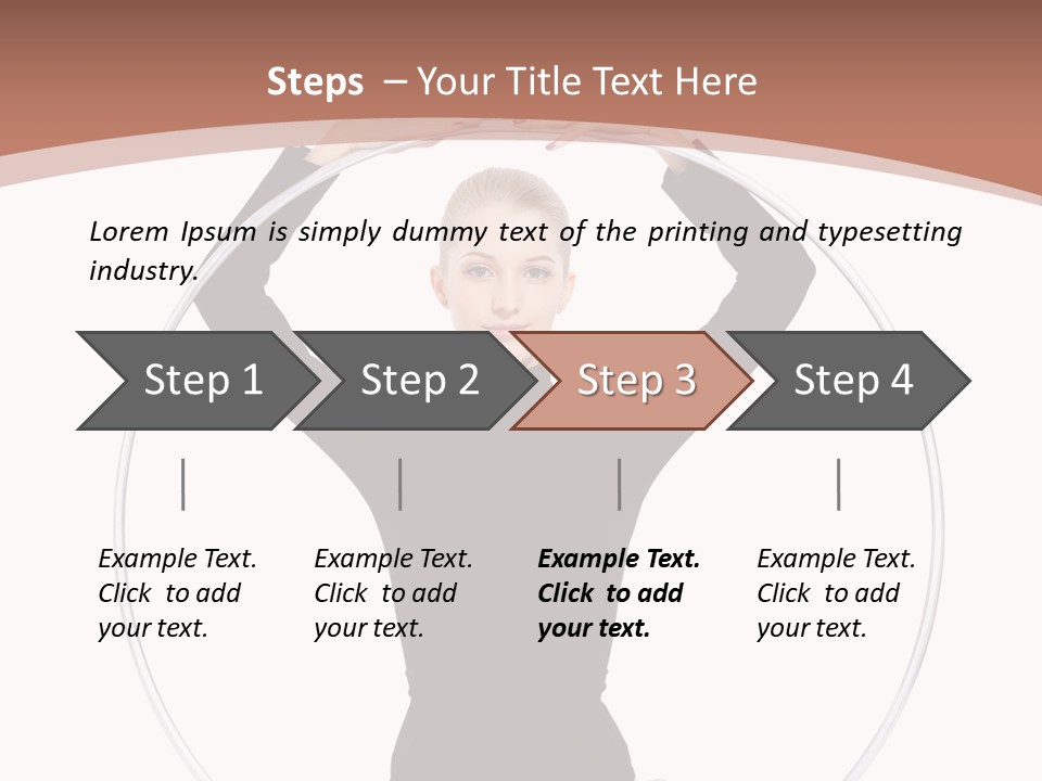 Body Stretch Training PowerPoint Template