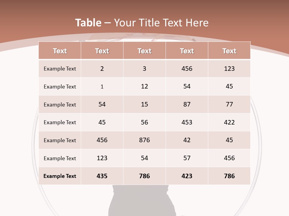 Body Stretch Training PowerPoint Template