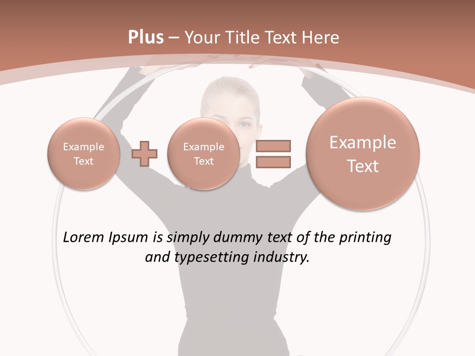 Body Stretch Training PowerPoint Template