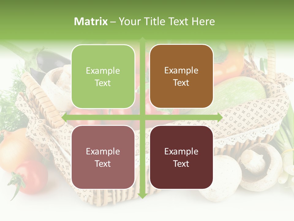 Natural Fresh Healthy Eating PowerPoint Template