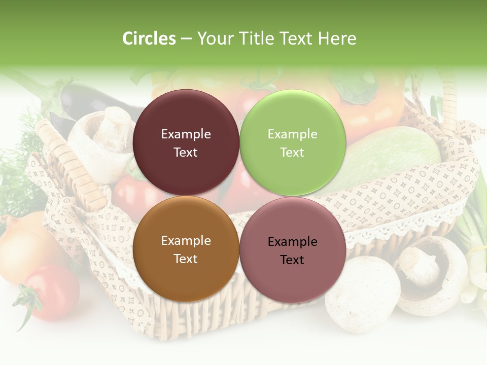 Natural Fresh Healthy Eating PowerPoint Template