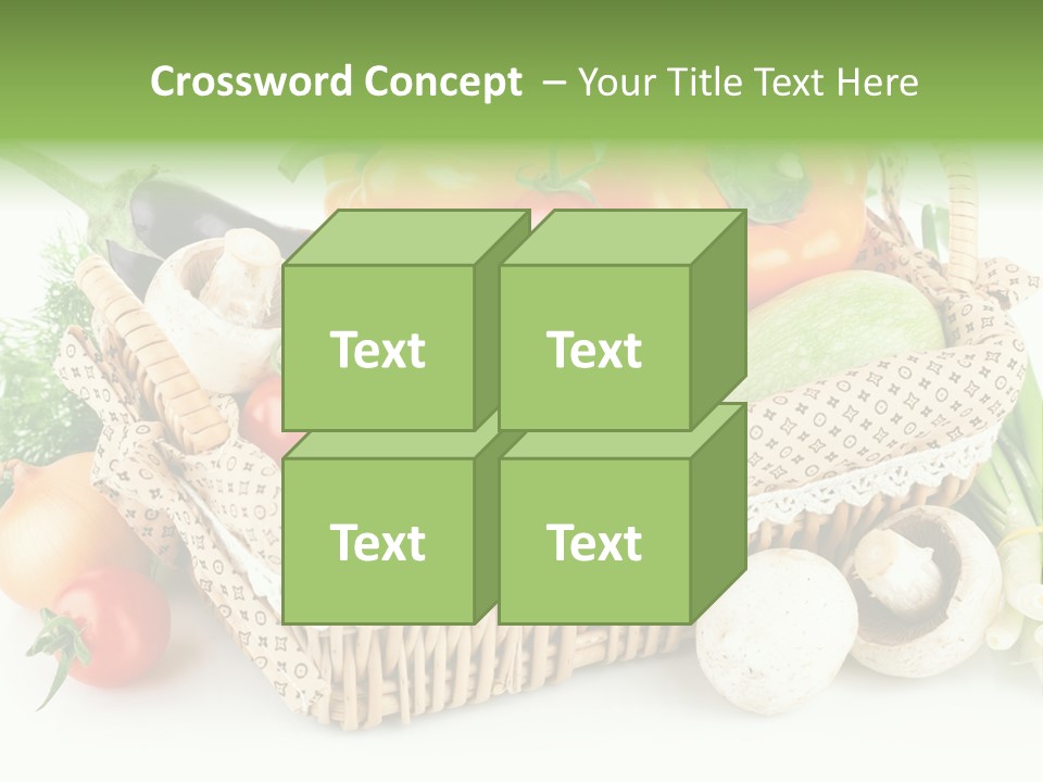 Natural Fresh Healthy Eating PowerPoint Template