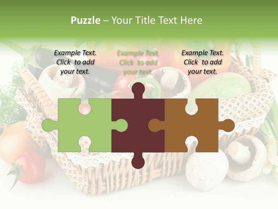 Natural Fresh Healthy Eating PowerPoint Template