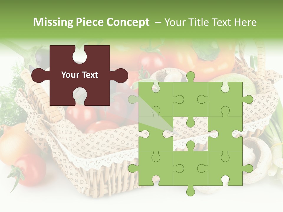 Natural Fresh Healthy Eating PowerPoint Template